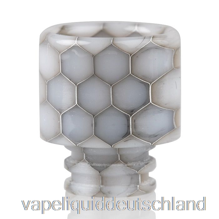 510 Schlangenhaut-Harz-Tropfspitze, Weiß, Vape Deutschland